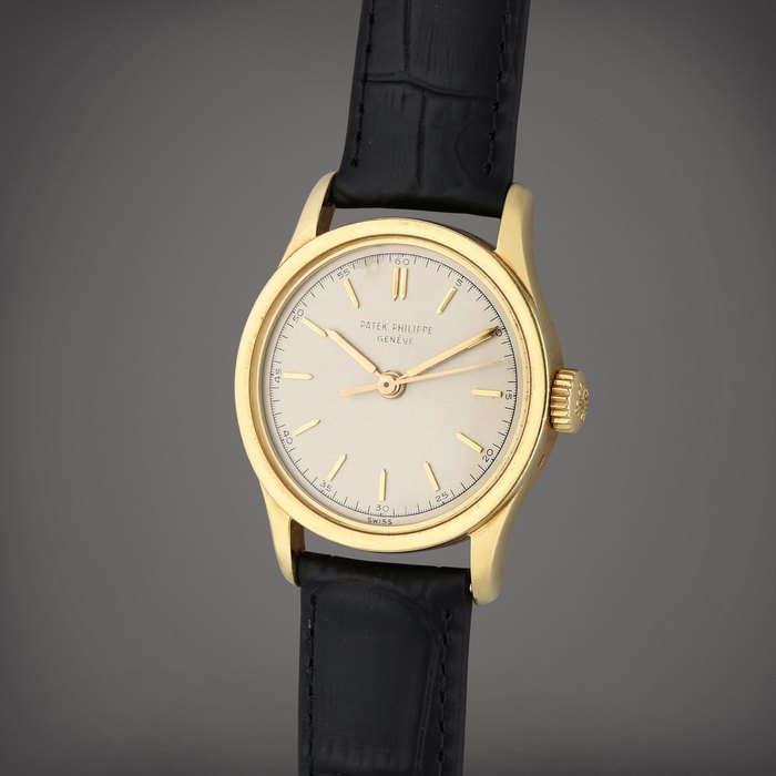 Patek Philippe Reference 2555 | A yellow gold wristwatch, Circa 1955