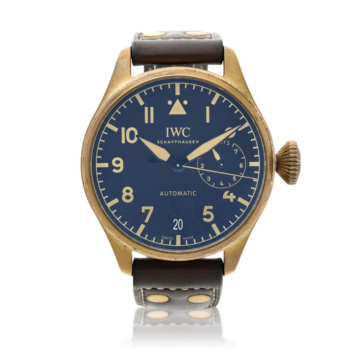 IWC Reference 5010 Big Pilot  A limited edition bronze and titanium automatic wristwatch with date and power reserve, Circa 2018