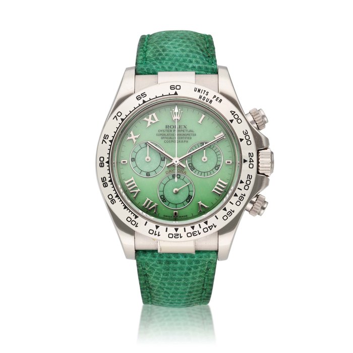 Rolex Reference 116519 Daytona 'Beach'  | A white gold automatic chronograph wristwatch, Circa 2000