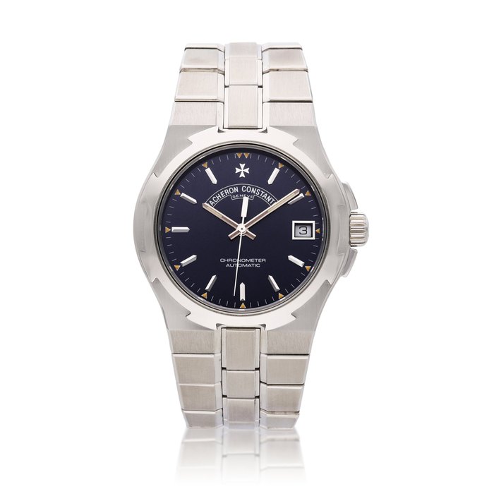 Vacheron Constantin Reference 42040/72040 Overseas | A stainless steel bracelet watch with date, Circa 1998