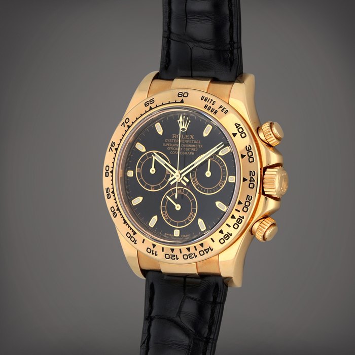 Rolex Daytona, Reference 116518 | A yellow gold chronograph wristwatch | Circa 2005