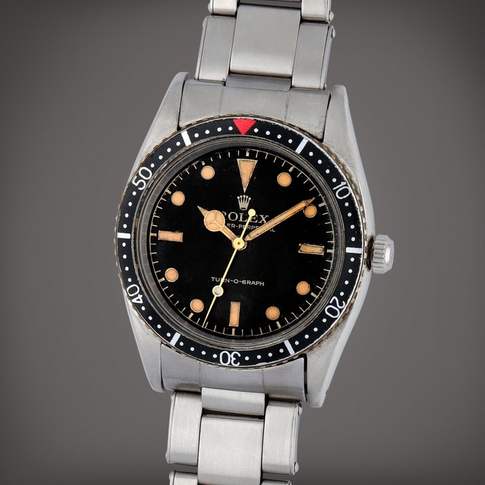 Rolex Turn-O-Graph, Reference 6202 | A stainless steel wristwatch with bracelet | Circa 1953