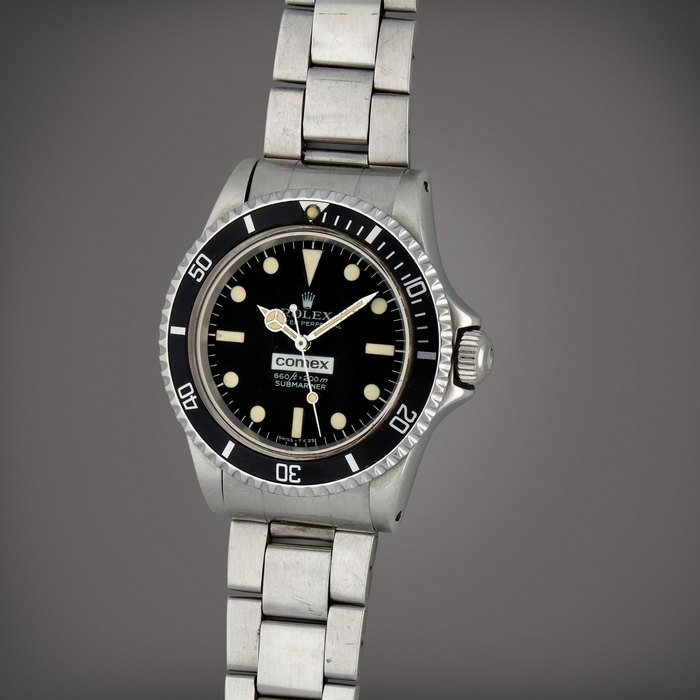 Rolex Submariner 'COMEX', Reference 5514 | A stainless steel wristwatch with helium escape valve and bracelet made for the Compagnie Maritime d'Expertises | Circa 1975
