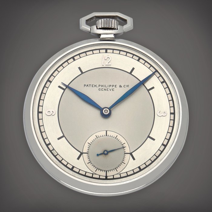 Patek Philippe Reference 609 | A stainless steel open faced watch | Made in 1929