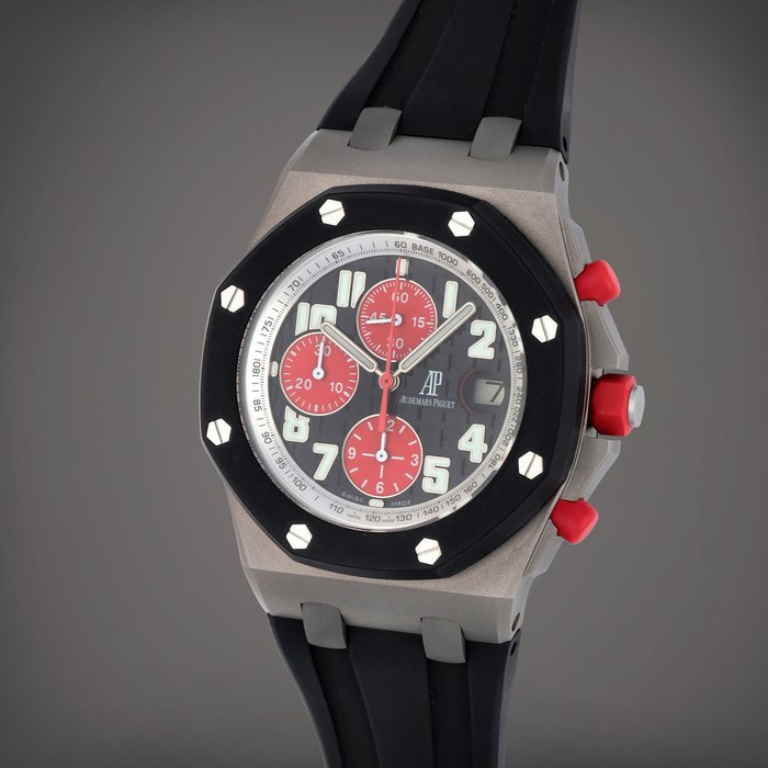 Audemars Piguet Royal Oak Offshore 'Tour Auto', Reference 26278IK.GG.D002CA.01 | A titanium chronograph wristwatch with date | Circa 2011, Price & Market Data