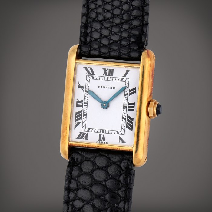 Cartier Tank | A yellow gold wristwatch | Circa 1972
