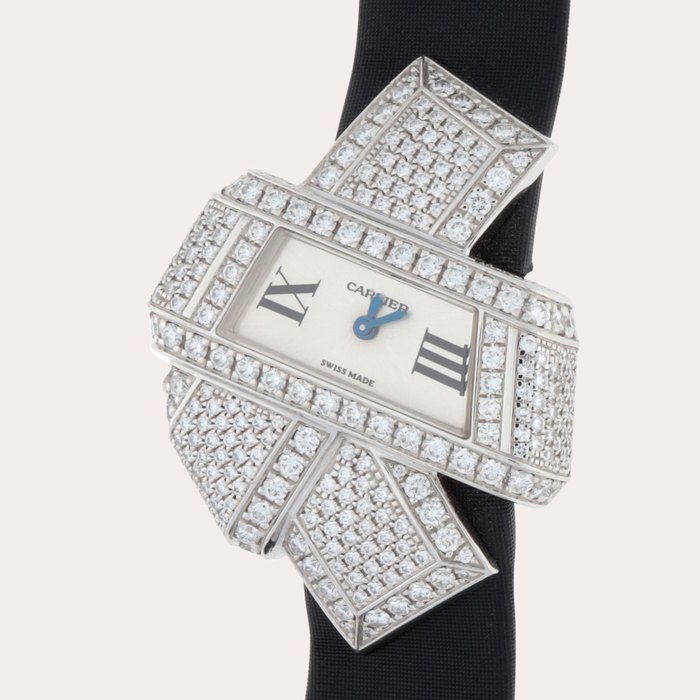 Cartier Libre Noeud, Reference 3080 | A white gold and diamond-set wristwatch | Circa 2012, Price & Market Data