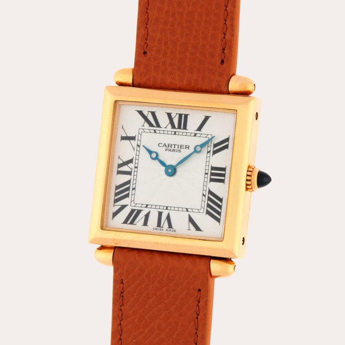 Cartier Tank Obus 'CPCP', Reference 2380 | A yellow gold wristwatch | Circa 1997
