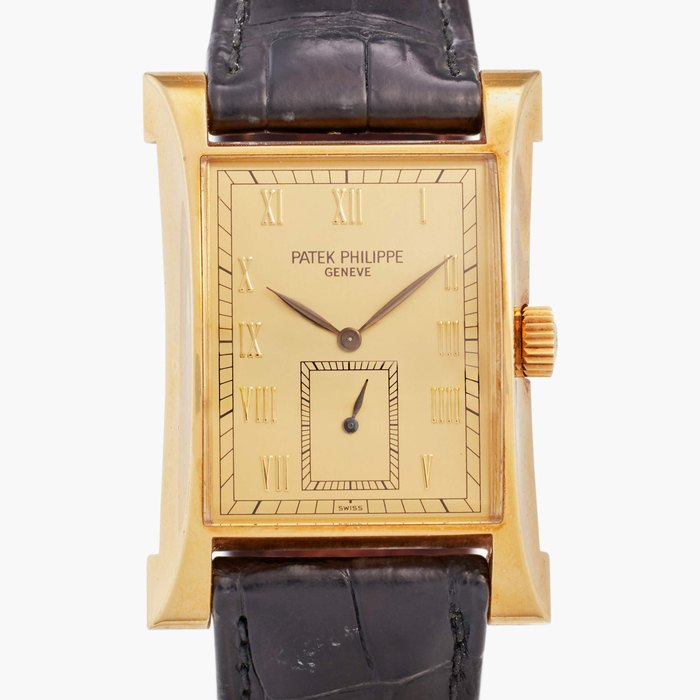 Patek Philippe Reference 5500 Pagoda | A limited edition yellow gold wristwatch, Made to commemorate the opening of Patek Philippe's watchmaking center in Geneva, Circa 1997, Price & Market Data