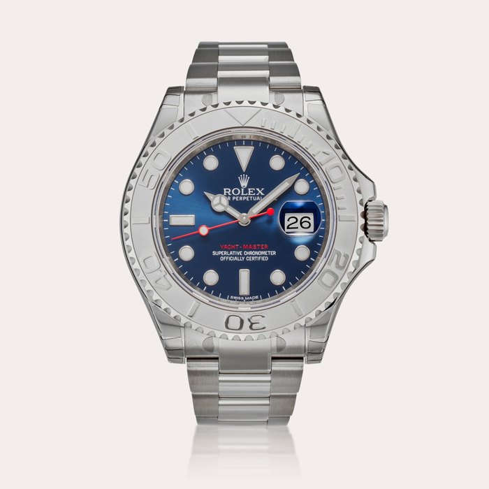 Rolex Reference 116622 Yacht-Master | A stainless steel and platinum automatic wristwatch with date and bracelet, Circa 2012