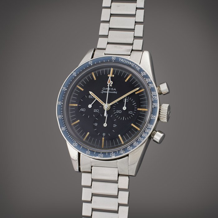 Omega Reference ST 105.003 Speedmaster | A stainless steel chronograph wristwatch with bracelet, Made in 1968