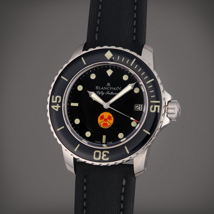 Blancpain Reference 5015B-1130-52 Tribute to Fifty Fathoms No Radiation | A limited edition stainless steel automatic wristwatch, Circa 2010, Price & Market Data