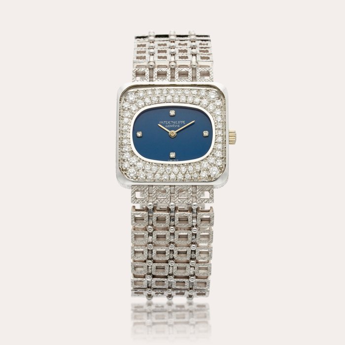 Patek Philippe Reference 4244/2 | A white gold and diamond-set bracelet watch, Made in 1976, Price & Market Data