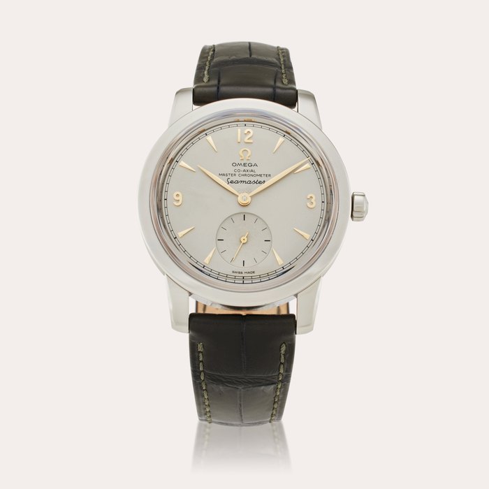 Omega Reference 511.93.38.20.99.001 Seamaster 1948 '70th Anniversary' | A limited edition platinum automatic wristwatch, Circa 2018, Price & Market Data