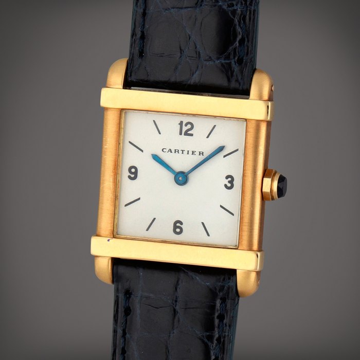 Cartier Tank chinoise | A yellow gold wristwatch | Circa 1975