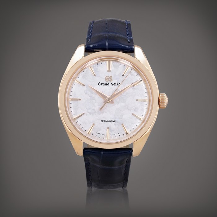 Grand Seiko Limited edition 'Hana-ikada', reference SBGY026 9R31-0AP0     Montre bracelet en or rose |  Pink gold wristwatch     Vers 2023 |  Circa 2023