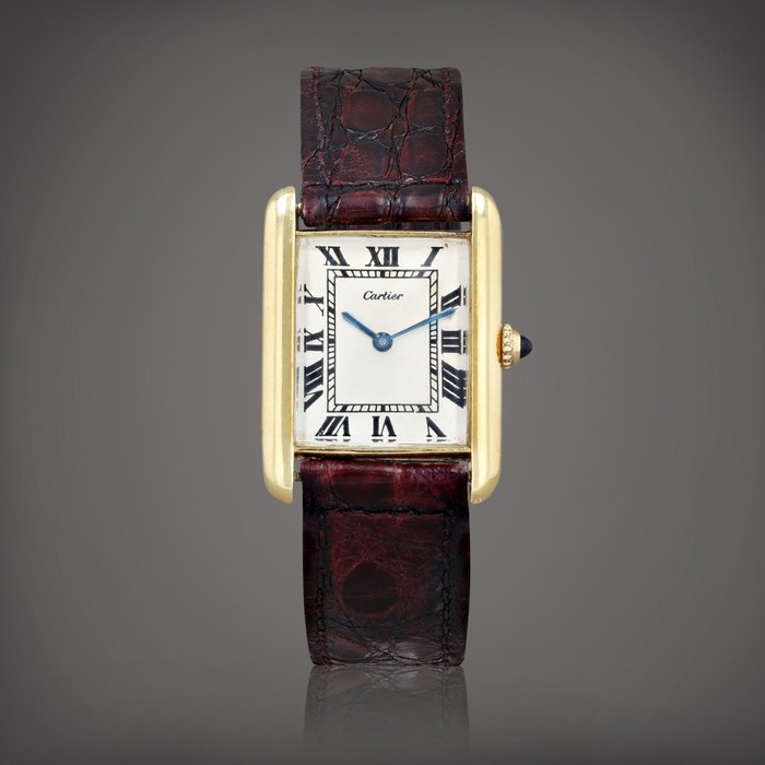 Cartier Tank    Montre bracelet en or jaune |  Yellow gold wristwatch    Vers 1971 |  Circa 1971