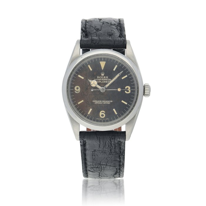 Rolex Explorer, Ref 1016, Stainless steel wristwatch Circa 1960