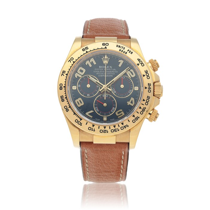 Rolex Daytona, Ref. 116518  Yellow gold chronograph wristwatch   Circa 2011