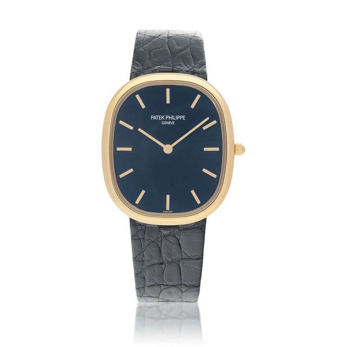 Patek Philippe Golden Ellipse, ref. 3738/100J-012  Yellow gold wristwatch   Circa 2014
