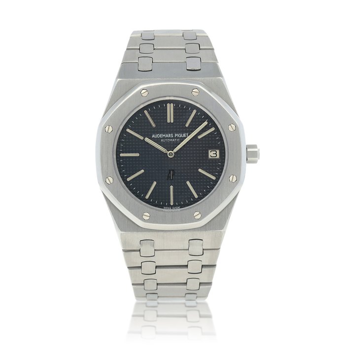 Audemars Piguet 'A-series Jumbo' Royal Oak, Ref. 5402 Stainless steel wristwatch with date and bracelet Circa 1973
