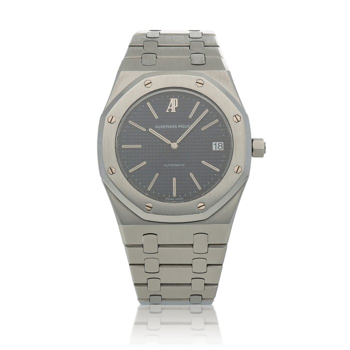 Audemars Piguet ‘D-Series’ Royal Oak, Ref. 5402ST  Stainless steel wristwatch with date and bracelet  Circa 1978