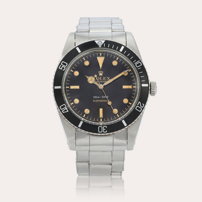 Rolex Submariner 'James Bond Small Crown', reference 5508    Montre bracelet en acier |  Stainless steel wristwatch with bracelet    Vers 1962 |  Circa 1962