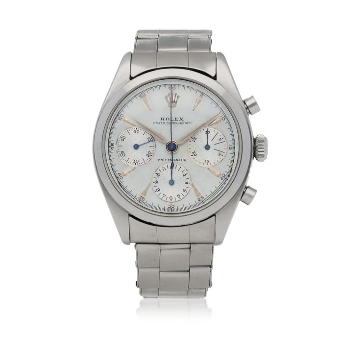Rolex 'Pre-Daytona', Ref. 6234 Stainless steel chronograph wristwatch Circa 1959 | 勞力士 6234型號「Pre-Daytona」精鋼計時腕錶，年份約1959