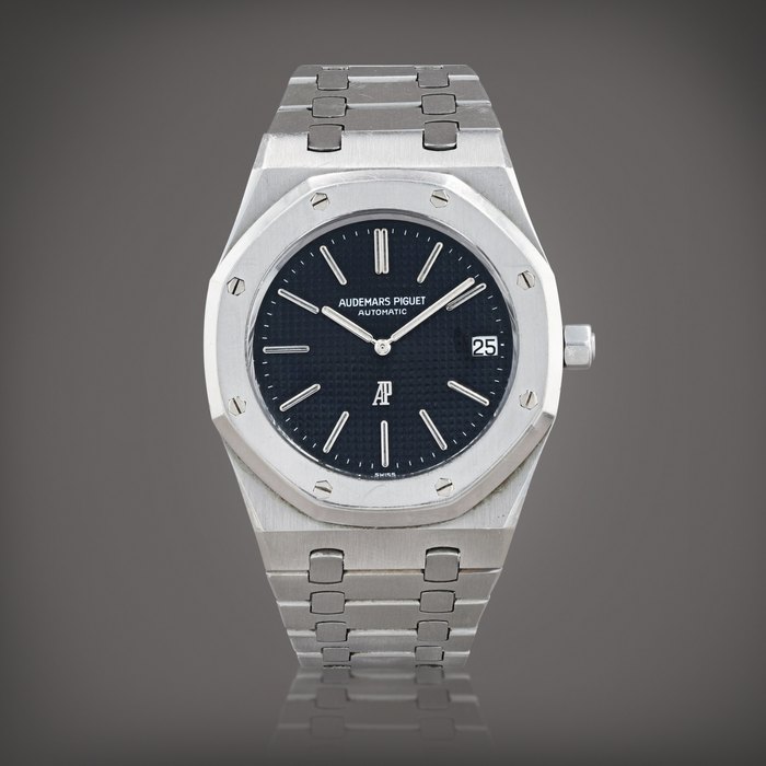 Audemars Piguet Royal Oak 'B Series', reference 5402ST Montre bracelet en acier avec date |  Stainless steel wristwatch with date and bracelet Vers 1975 | Circa 1975