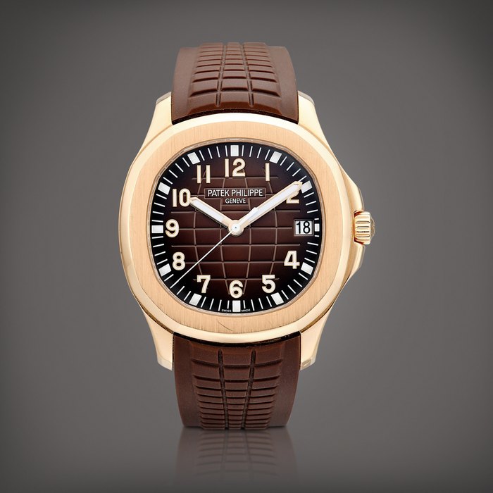 Patek Philippe Aquanaut, Reference 5167 | A pink gold wristwatch with date, Made in 2011 | 百達翡麗 | Aquanaut 型號5167 | 粉紅金腕錶，備日期顯示，2011年製