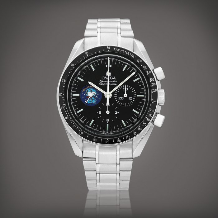 Omega Speedmaster "Snoopy Award Eyes on the Stars", Reference 3578.51.00 | A limited edition stainless steel chronograph wristwatch with bracelet, Circa 2004 | 歐米茄 | 超霸系列 "史諾比獎 Eyes on the Stars" 型號3578.51.00 | 限量版精鋼計時鏈帶腕錶，約2004年製
