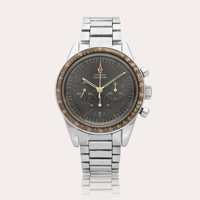 Omega Speedmaster 'Ed White', Reference 105.003-65 | A stainless steel chronograph wristwatch with bracelet, Circa 1965 | 歐米茄 | 超霸系列 'Ed White' 型號105.003-65 | 精鋼計時鏈帶腕錶，約1965年製