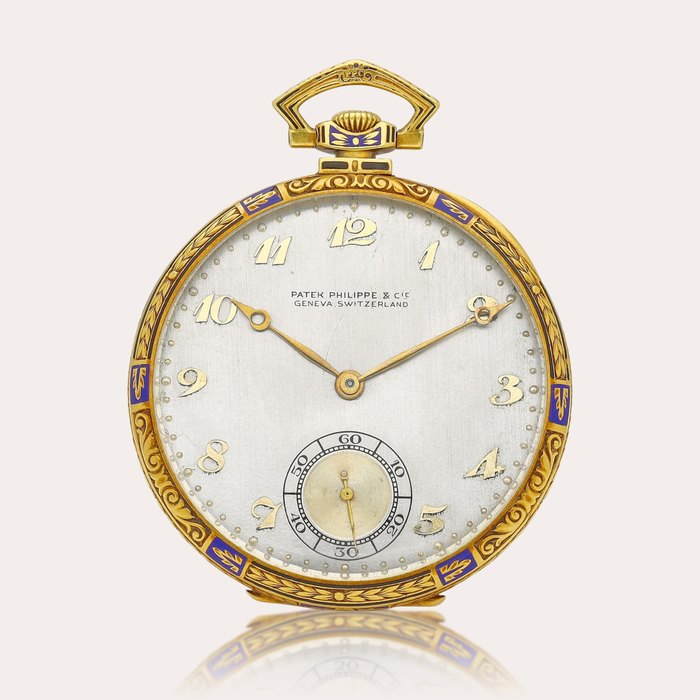 Patek Philippe & Cie. Genève A yellow gold openface keyless lever watch, Circa 1920 | 百達翡麗 | 黃金懷錶，約1920年製, Price & Market Data
