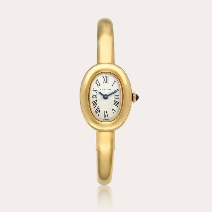 Cartier and European Watch & Clock Co. Baignoire 1920, Reference WGBA0021 | A yellow gold bangle watch, Circa 2024 |卡地亞 | Baignoire 1920 型號 WGBA0021 | 黃金手鐲腕錶，約2024年製