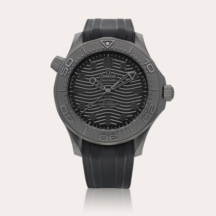 Omega Seamaster Diver, Reference 210.92.44.20.01.003 | A black ceramic wristwatch, Circa 2022 | 歐米茄 | 海馬潛水系列 型號 210.92.44.20.01.003 | 黑色陶瓷腕錶，約2022年製