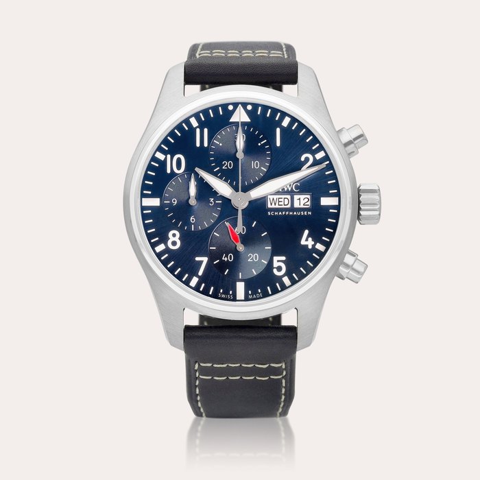 IWC Pilot’s Watch Chronograph 41, Reference IW388101 | A stainless steel chronograph wristwatch with day and date, Circa 2025 | 萬國  | 飛行員計時41 型號IW388101 | 精鋼計時腕錶，備日期及星期顯示，約2025年製