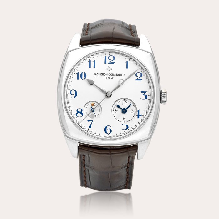 Vacheron Constantin Harmony, Reference 7810S | A white gold dual time wristwatch with day and night indication, Circa 2018 | 江詩丹頓 | Harmony 型號7810S | 白金兩地時間腕錶，備晝夜顯示，約2018年製