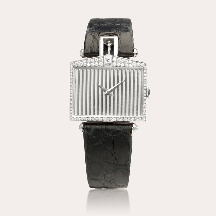 Corum Rolls Royce, Reference 55595 | A white gold and diamond-set wristwatch, Circa 1996 | 崑崙 | Rolls Royce 型號55595 | 白金鑲鑽石腕錶，約1996年製