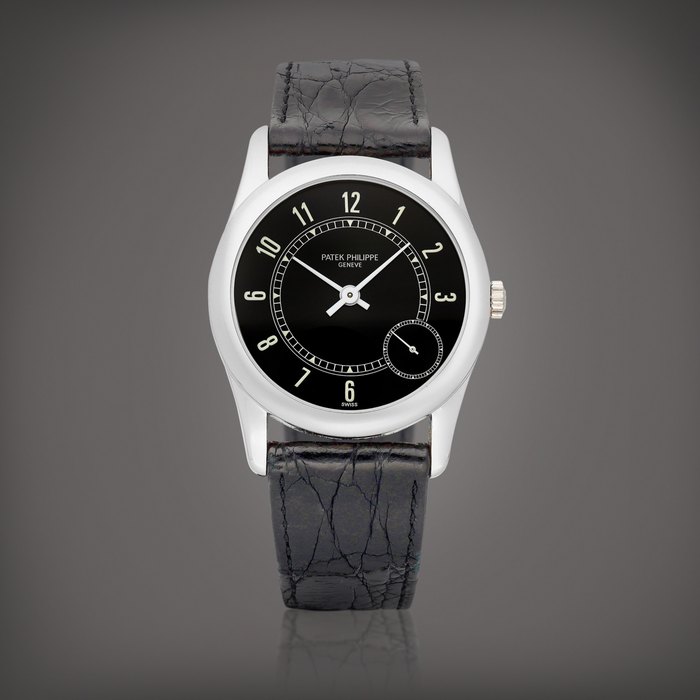 Patek Philippe Reference 5000 | A white gold wristwatch, Circa 1992 | 百達翡麗 | 型號5000 | 白金腕錶，約1992年製