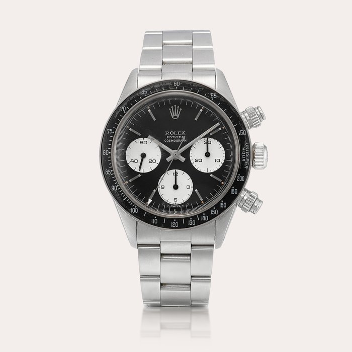 Rolex Cosmograph Daytona ‘Sigma Dial’, Reference 6263 | A stainless steel chronograph wristwatch with bracelet, Circa 1974