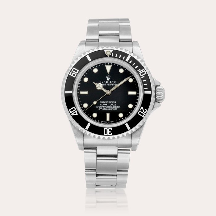 Rolex Submariner, Reference 14060M | A stainless steel wristwatch with date and bracelet, Circa 2008
