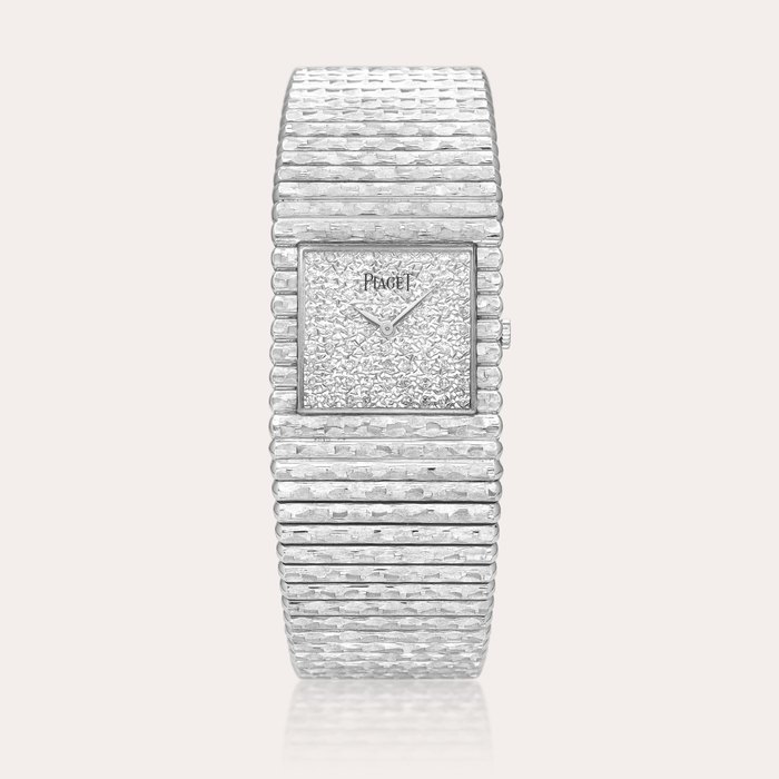Piaget Reference 9131 C520 | A white gold and diamond-set bracelet watch, Circa 1990