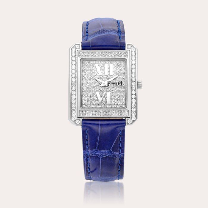 Piaget Protocole | A white gold and diamond-set wristwatch, Circa 2000