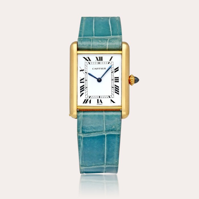 Cartier Tank Louis, Reference 78086 | A yellow gold wristwatch, Circa 1982