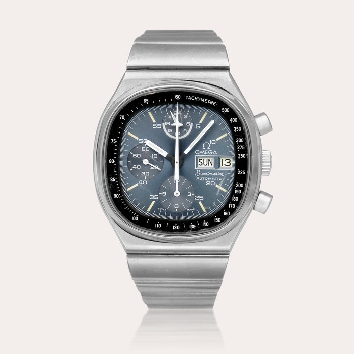 Omega Speedmaster ‘TV’, Reference ST 176.0014 | A stainless steel chronograph bracelet watch with day, date and 24 hour indication, Circa 1978