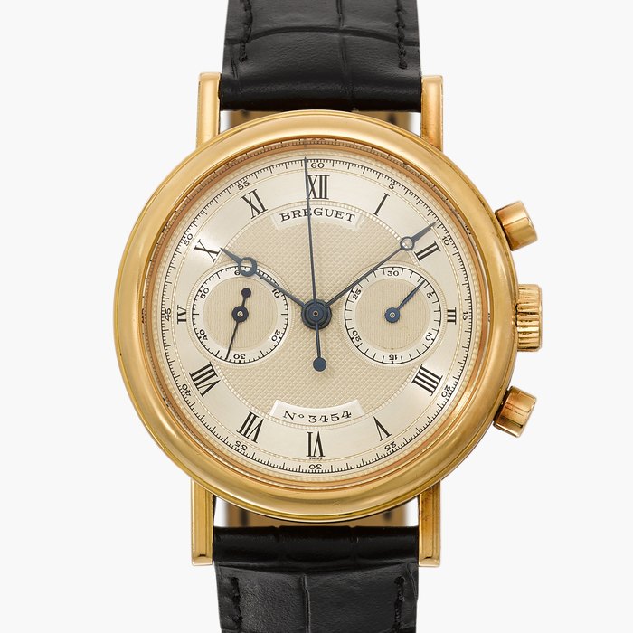 Breguet Reference 3237 | A pink gold chronograph wristwatch | Circa 1994