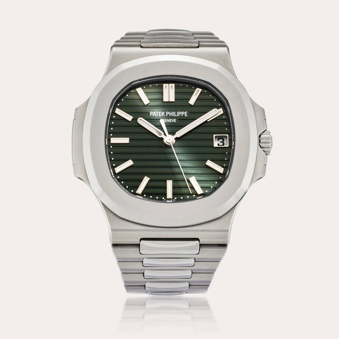 Patek Philippe Reference 5711/1A-014 Nautilus | A stainless steel wristwatch with date and bracelet, Circa 2021