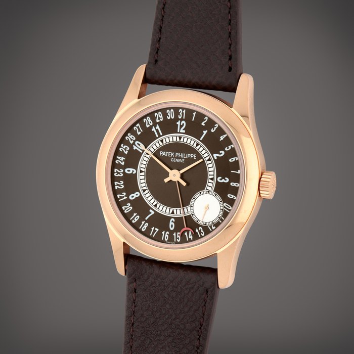 Patek Philippe Calatrava, Reference 6000 | A pink gold wristwatch with date | Circa 2008