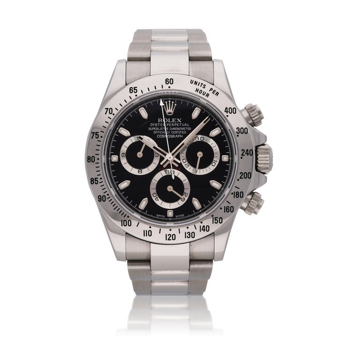 Rolex Reference 116520 Daytona | A stainless steel chronograph wristwatch with 'APH' dial, Circa 2012 · 116520