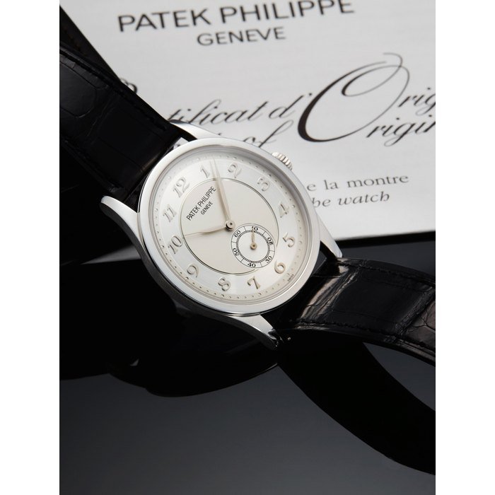 Patek Philippe Reference 5196 | A platinum wristwatch, Circa 2015 · 5196